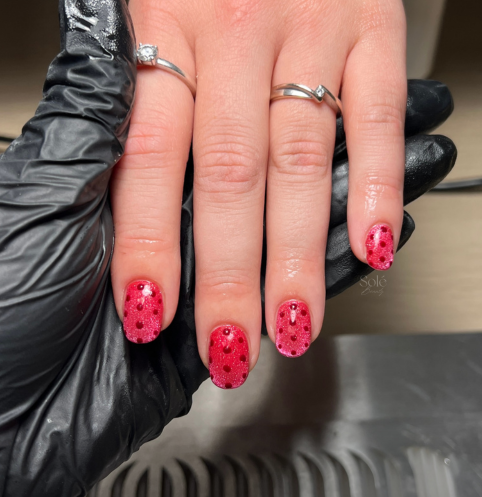 BIAB nagels cateye nail-art