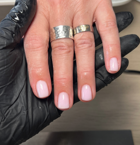 BIAB nagels naturel