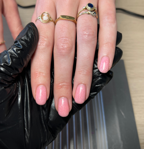 korte BIAB nagels